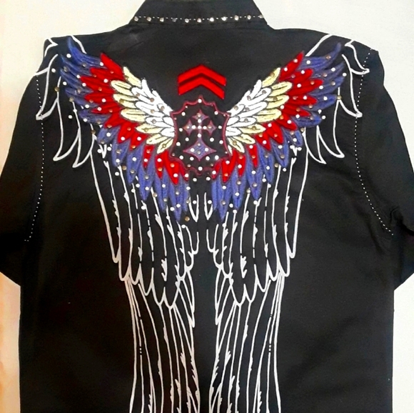 ⚫️Hama Jeans Longsleeve Shirt. Men's Size: Medium - Picture 2 of 7